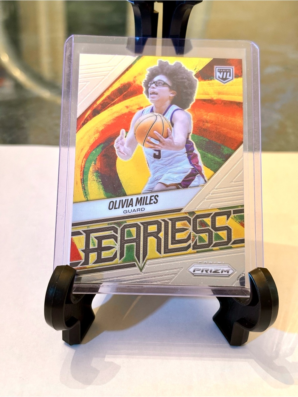 Olivia Miles Fearless Basketball Card